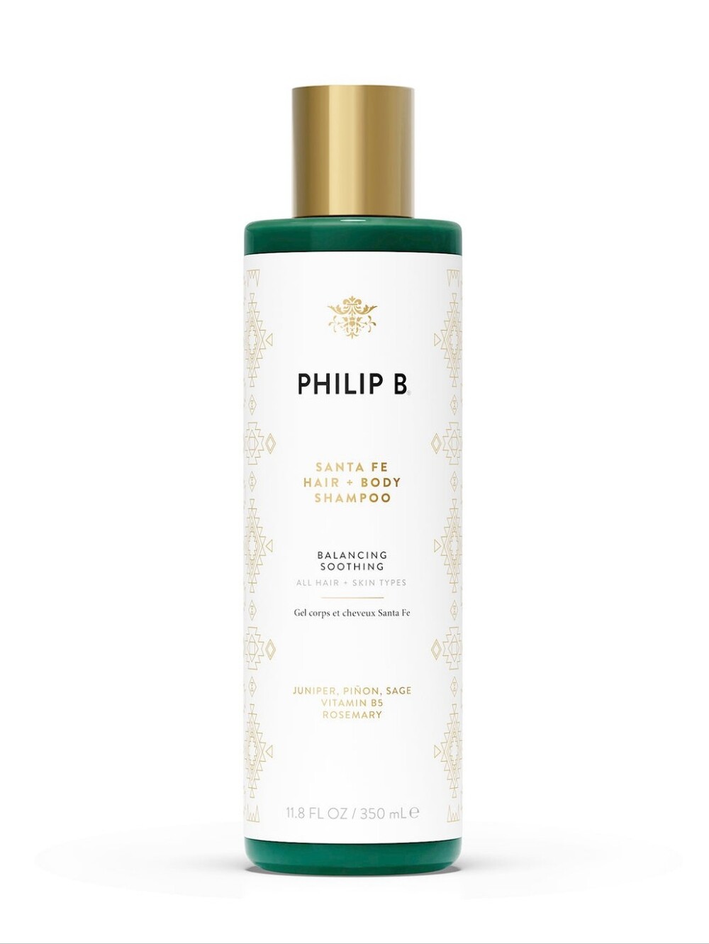 Philip B. Santa Fe Hair + Body Shampoo 11.8 oz / 350 ml NWT Factory Sealed